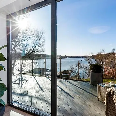 Flott Moderne Hus Langs Elven! Villa Fredrikstad Exterior photo