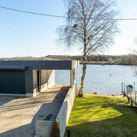 Flott Moderne Hus Langs Elven! Villa Fredrikstad Exterior photo