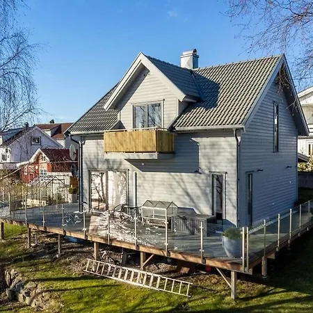 Flott Moderne Hus Langs Elven! Villa Fredrikstad Exterior photo